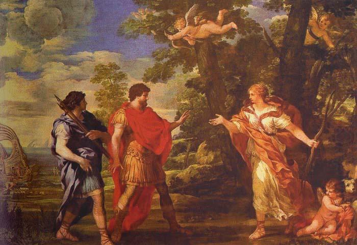 Pietro da Cortona Venus as Huntress Appears to Aeneas china oil painting image